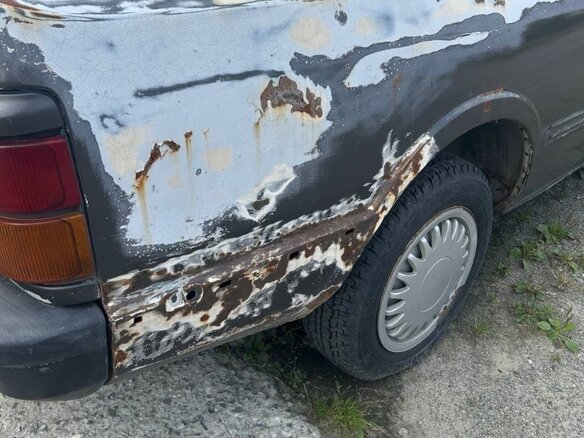1987 Mazda 626 II (GC), чёрный, 55000 рублей - вид 11