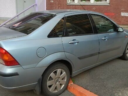 2004 Ford Focus I Рестайлинг, голубой - вид 4