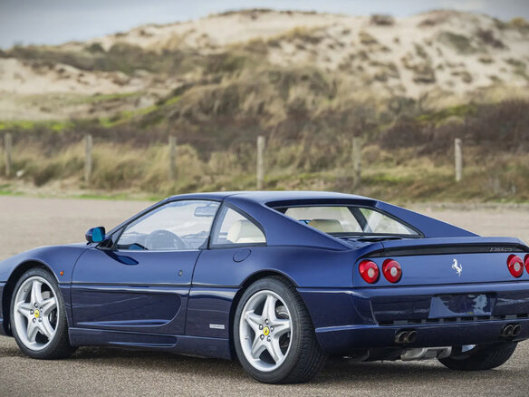 1996 Ferrari F355 GTS, синий - вид 14