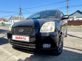 2007 Kia Picanto I, чёрный, 600000 рублей, вид 1