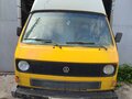 1982 Volkswagen Transporter 4-speed T3, жёлтый