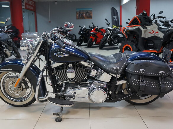 2012 Harley-Davidson Heritage, синий, 1017000 рублей - вид 1