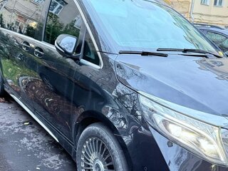2021 Mercedes-Benz V-Класс Long 260 длинный III (W447) Рестайлинг, чёрный, 7500000 рублей, вид 2