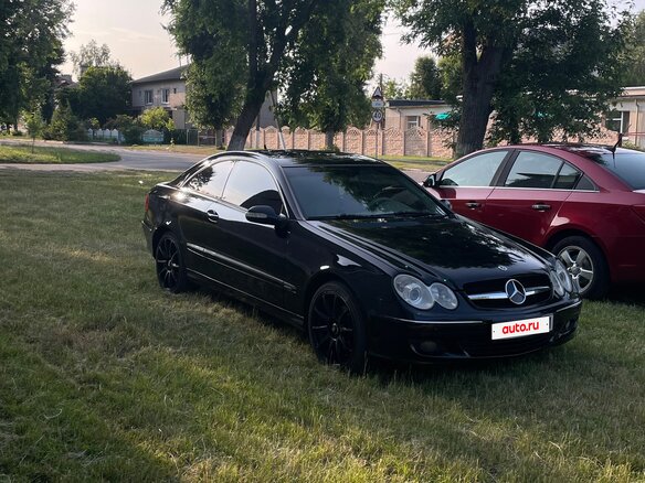 2006 Mercedes-Benz CLK-Класс 200 II (W209) Рестайлинг, чёрный, 800000 рублей - вид 12