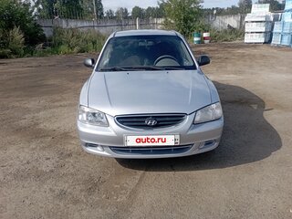 2007 Hyundai Accent ТагАЗ II, серебристый, 320000 рублей, вид 2