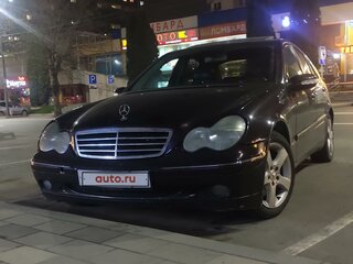 2001 Mercedes-Benz C-Класс 240 II (W203), фиолетовый, 350000 рублей, вид 1