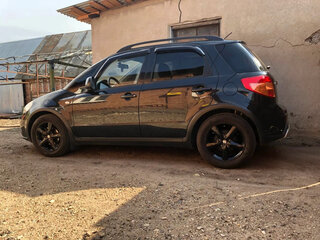 2008 Suzuki SX4 I (Classic), чёрный, 760000 рублей, вид 3