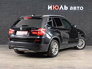 2014 BMW X3 20i xDrive II (F25), чёрный, 1690000 рублей, вид 4