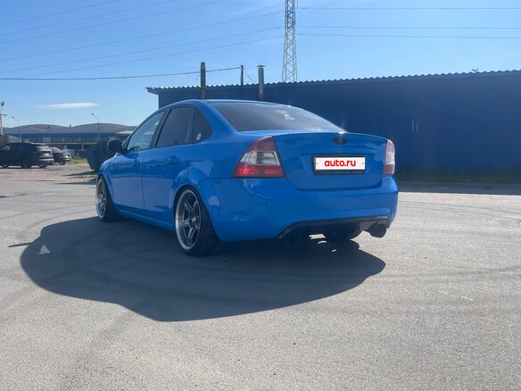 2008 Ford Focus II Рестайлинг, синий, 390000 рублей - вид 6