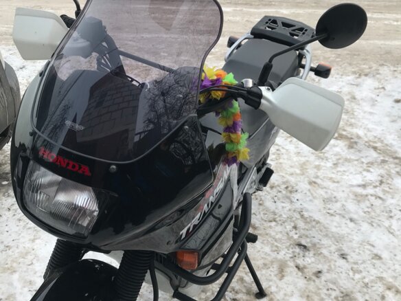1999 Honda XL600V Transalp, серебристый - вид 2