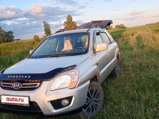 2009 Kia Sportage II Рестайлинг, серебристый, 960000 рублей, вид 1