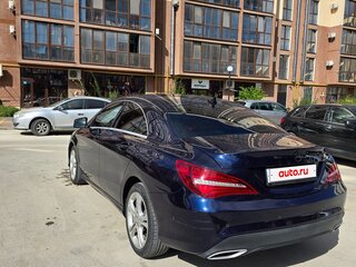 2017 Mercedes-Benz CLA 200 I (C117, X117) Рестайлинг, синий, 1750000 рублей, вид 4