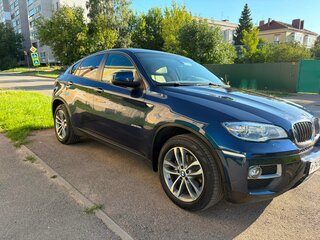 2013 BMW X6 35i I (E71) Рестайлинг, синий, 3150000 рублей, вид 1