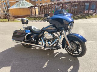 2012 Harley-Davidson Street Glide, синий, 950000 рублей, вид 5