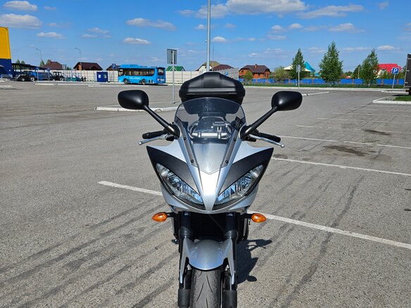 2008 Yamaha FZ6, серебристый, 500000 рублей