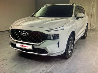 2021 Hyundai Santa Fe IV Рестайлинг, белый, 4860000 рублей, вид 2