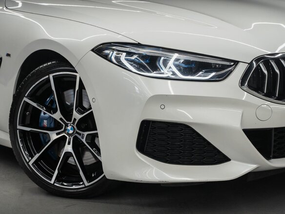 2019 BMW 8 серии 840d xDrive II (G14/G15/G16), белый, 6994000 рублей - вид 5
