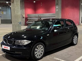 2008 BMW 1 серии 116i I (E81/E82/E87/E88) Рестайлинг, чёрный, 645000 рублей, вид 2