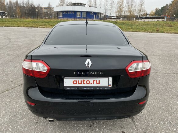 2013 Renault Fluence I Рестайлинг, чёрный - вид 3