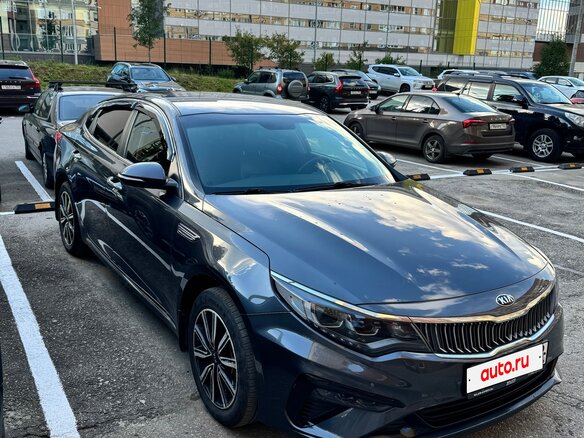 2019 Kia Optima IV Рестайлинг, серый, 2300000 рублей