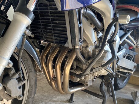 2004 Yamaha FZ6, синий, 400000 рублей, вид 3