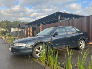 1997 Mazda 626 IV (GE), синий, 115000 рублей, вид 3
