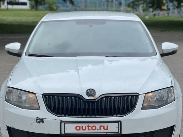 2016 Skoda Octavia III (A7), белый, 600000 рублей