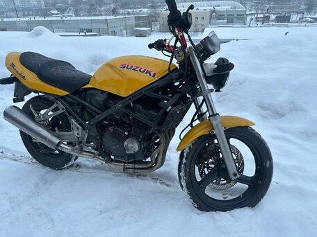 1995 Suzuki Bandit GSF 250, жёлтый, 200000 рублей, вид 3