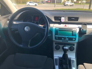 2007 Volkswagen Passat B6, чёрный, 499000 рублей, вид 5