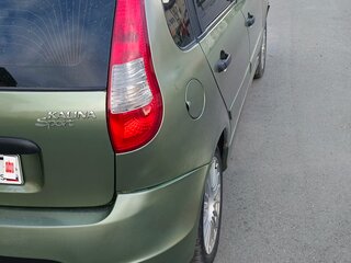2010 Lada (ВАЗ) Kalina Sport I, зелёный, 380000 рублей, вид 4