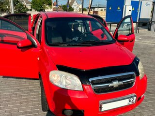 2008 Chevrolet Aveo I Рестайлинг, красный, 480000 рублей, вид 4