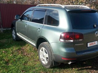 2008 Volkswagen Touareg I Рестайлинг, зелёный, 1550000 рублей, вид 4