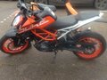 2017 KTM 390 Duke, красный