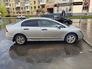 2007 Honda Civic Hybrid VIII, серебристый, 470000 рублей, вид 3