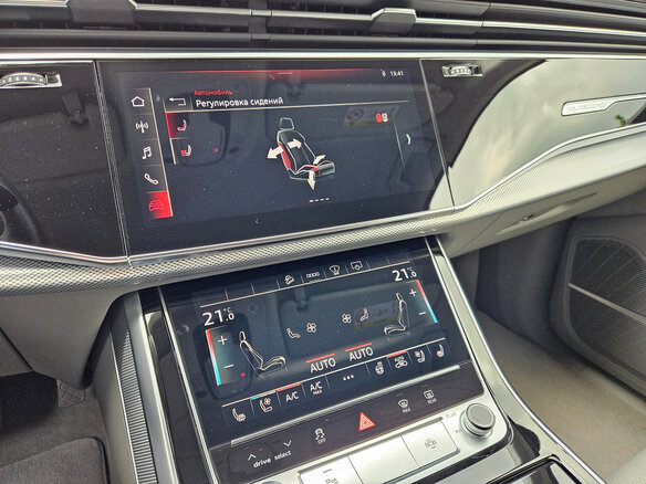 2021 Audi Q7 45 TDI II (4M) Рестайлинг, синий, 5900000 рублей - вид 15