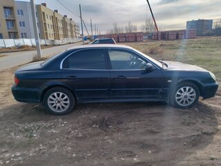 2006 Hyundai Sonata ТагАЗ IV (EF) Рестайлинг, чёрный, 300000 рублей, вид 2