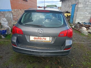 2012 Opel Astra J Рестайлинг, серый, 650000 рублей, вид 4