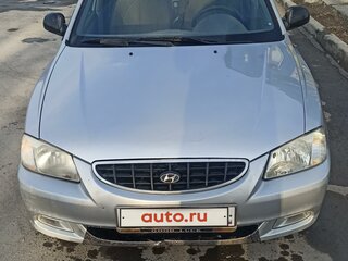 2005 Hyundai Accent ТагАЗ II, серебристый, 200000 рублей, вид 1
