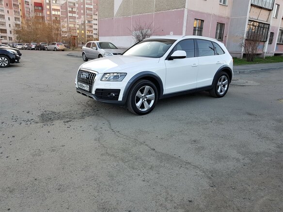 2010 Audi Q5 I (8R), белый