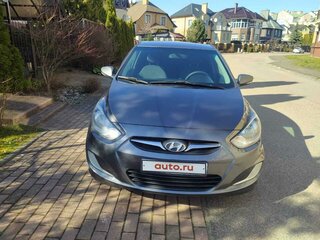 2011 Hyundai Solaris I, чёрный, 780000 рублей, вид 2
