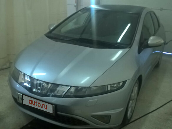 2008 Honda Civic VIII, серебристый