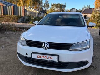 2014 Volkswagen Jetta VI Рестайлинг, белый, 1299000 рублей, вид 1