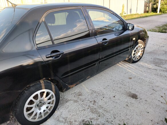 2006 Mitsubishi Lancer IX Рестайлинг, чёрный, 420000 рублей - вид 1