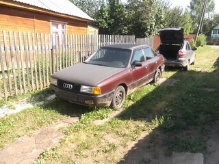 1988 Audi 80 IV (B3), коричневый, 80000 рублей, вид 2