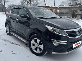 2012 Kia Sportage III, чёрный, 1350000 рублей, вид 4