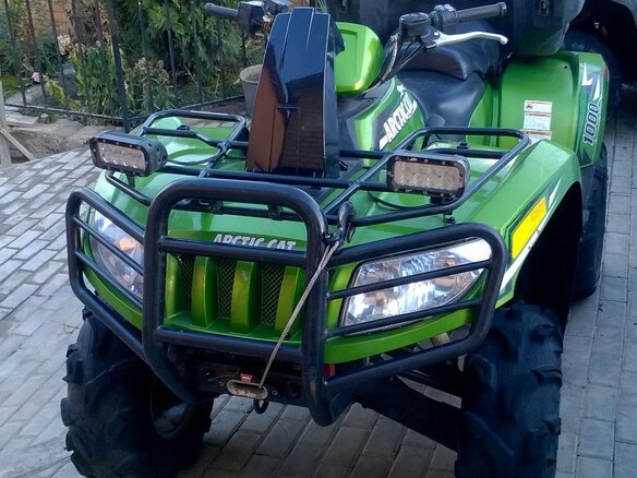 2012 Arctic Cat 1000 Series, зелёный - вид 1