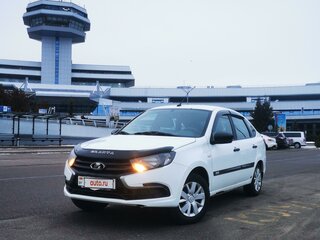 2019 Lada (ВАЗ) Granta I Рестайлинг, белый, 525000 рублей, вид 2