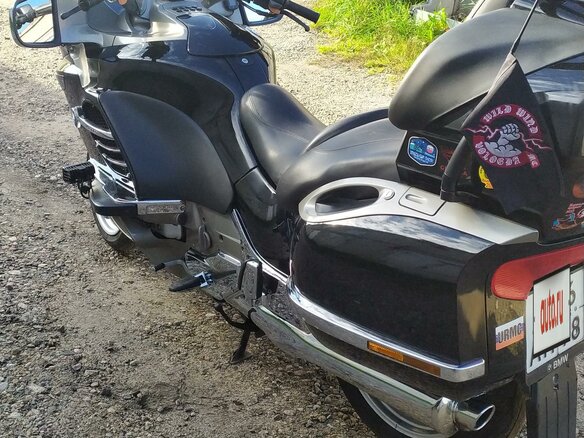 2008 BMW K 1200 LT, чёрный, 600000 рублей - вид 4