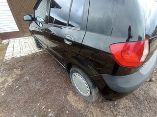 2008 Hyundai Getz I Рестайлинг, чёрный, 455000 рублей, вид 4