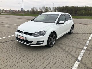 2013 Volkswagen Golf VII, белый, 860000 рублей, вид 1